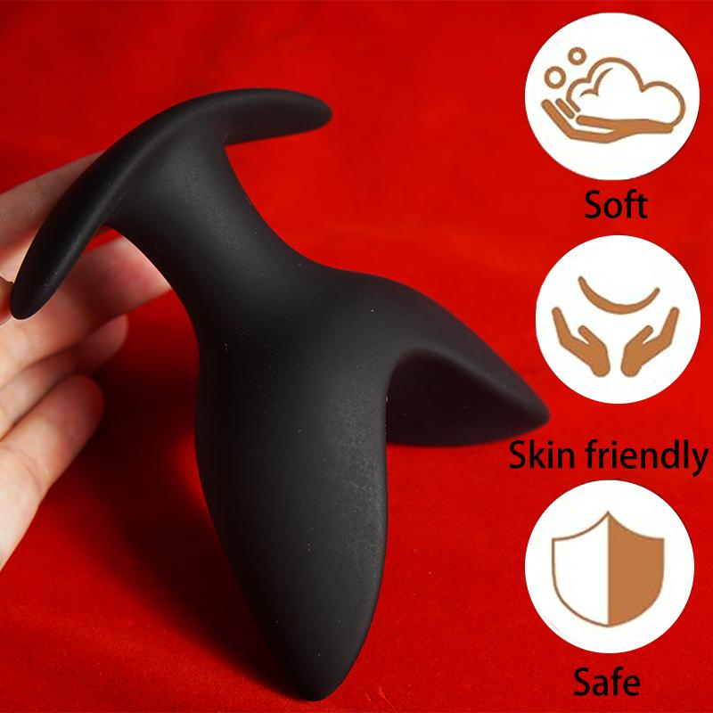 Anchor Flared But Butt Plug Dilator,Silicone Anal Sex Toys,Open Wide Analplug Buttplug Butplug,Anus Ass Expander Expansion