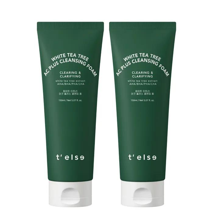 TL s White Tea Tree Arc Plus Cleansing Foam 150ml x 2