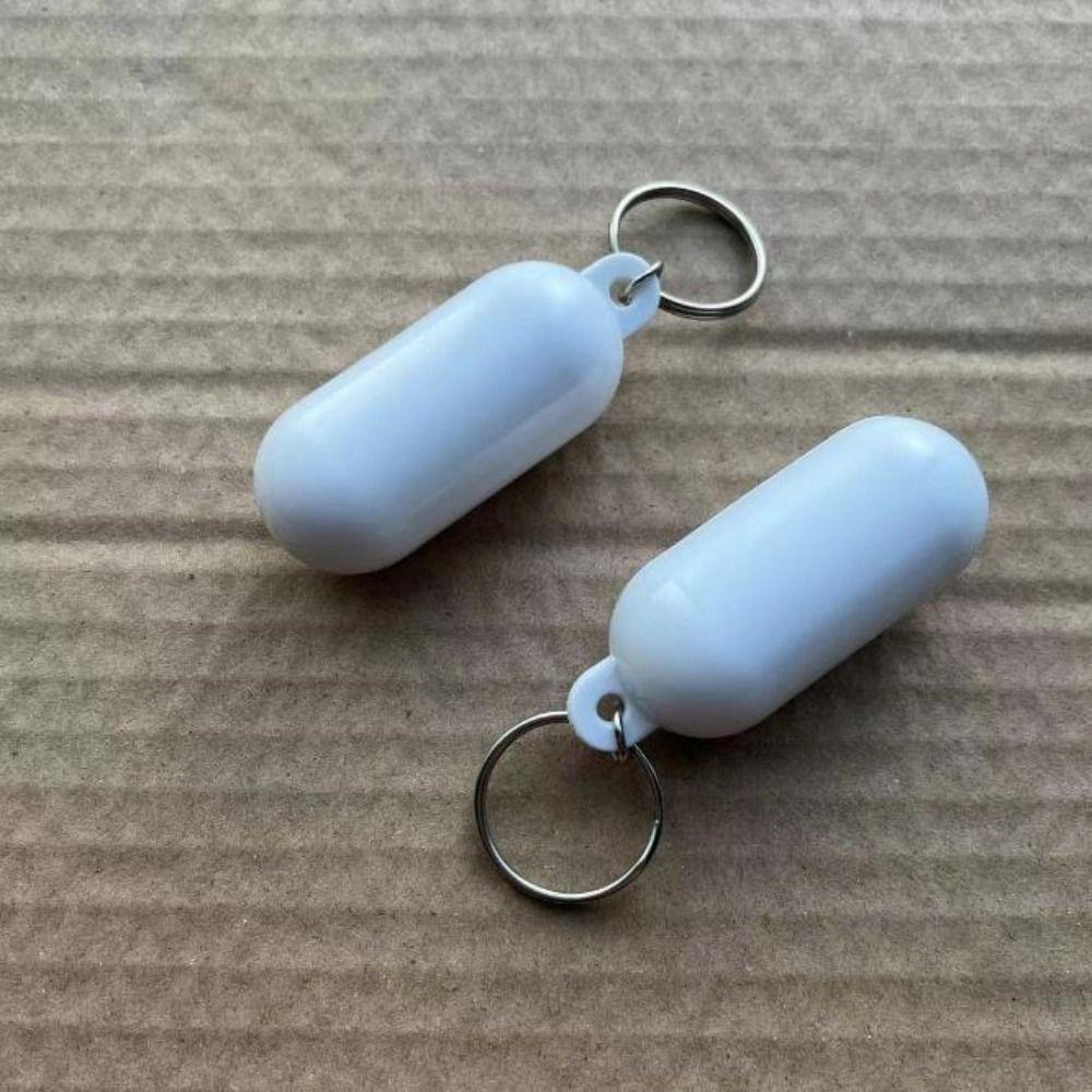 High Quality Plastic Boat Kayak Floating Keyring Replacement 7 Colors Buoyant Key Ring Boat Accessory Floating Keychain