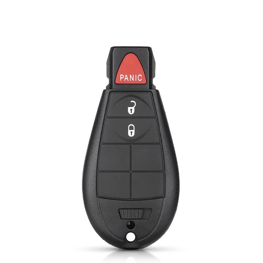 3/4/5/6 Buttons For Chrysler 300C For Jeep Commende For Dodge Durango Ram Grand Caravan Cherokee Replace Key Shell Case