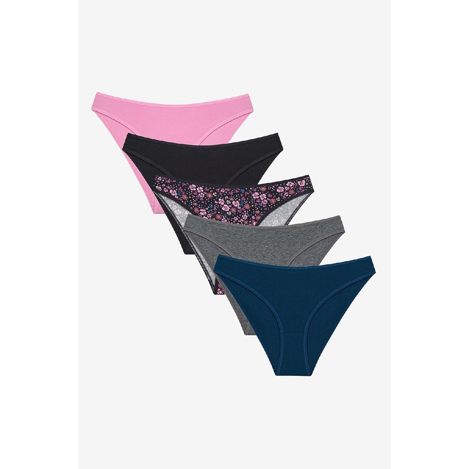 

Autumn Floral 5-piece Multi-colored Slip Panties M чистий