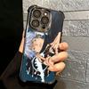 Japan Anime JUJUSU KAISENS Soft Phone Case For iPhone 15 16 17 Air 14 Pro Max 16E Plus 13 12 Mini Plating Anti-Fall Fundas