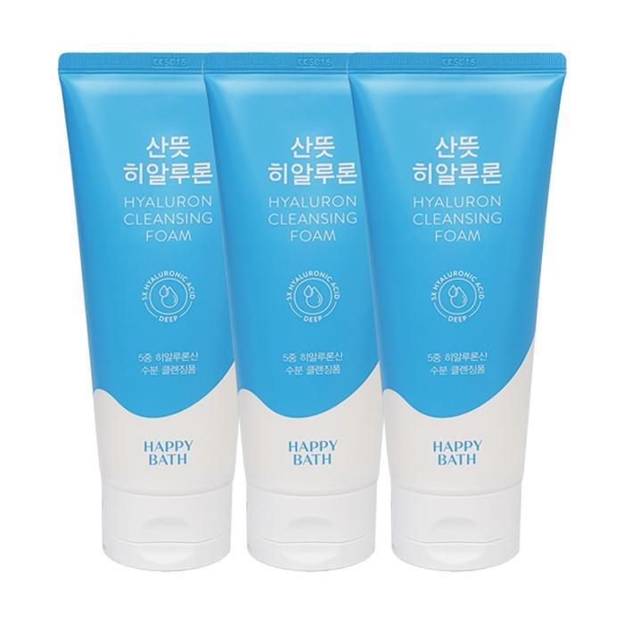 HAPPY BATH Refreshing Hyaluronic Cleansing Foam 200g x3 (30414889)