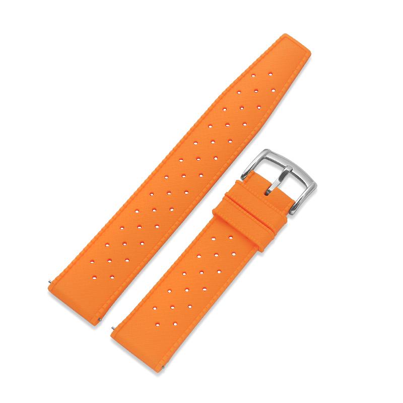Classics Tropical Silicone Strap 20mm 22mm Watch Band for Seiko for Oris Watch Replacement Watch Bracelet Men Lady Wrist Belt