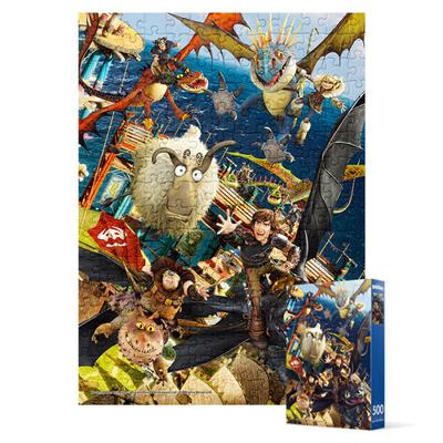 500 Piece Jigsaw Puzzle - How To Train Your Dragon 2, Popular Korean Puzzle