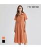 MESENSE Elastic Collar Short Sleeve Dress_Mb46Opp116A