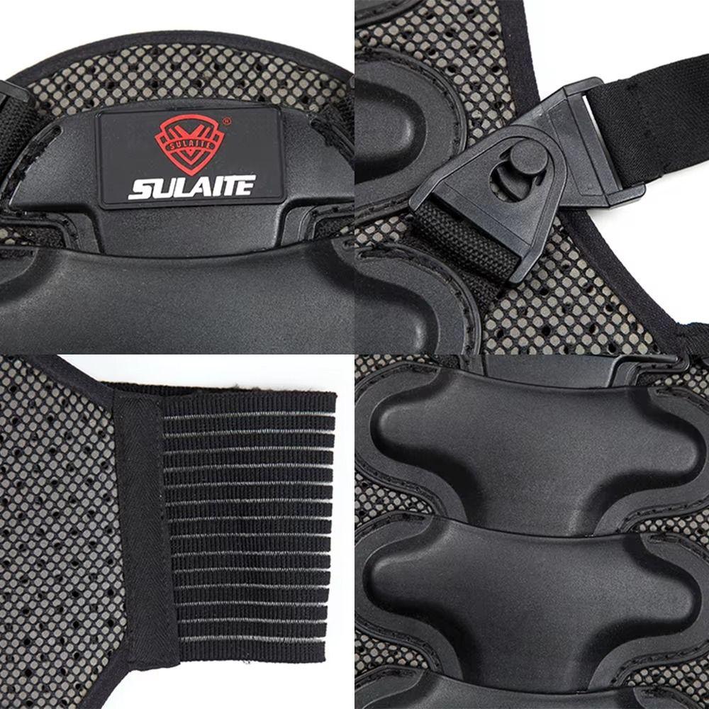Detachable Motorcycle Back Protector Motorbike Vest Protective  Outdoor Snowboarding