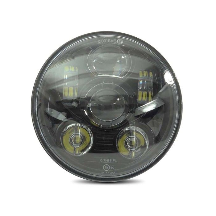 LED Headlight Set for Harley Dyna Street Bob + Handlebar Turn Signals