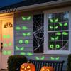 Decorative Stickers for Windows Luminous Cat Eye Window Sticker, Glow in The Dark Peeping Eyes Halloween Party Decorations Decal, Waterproof