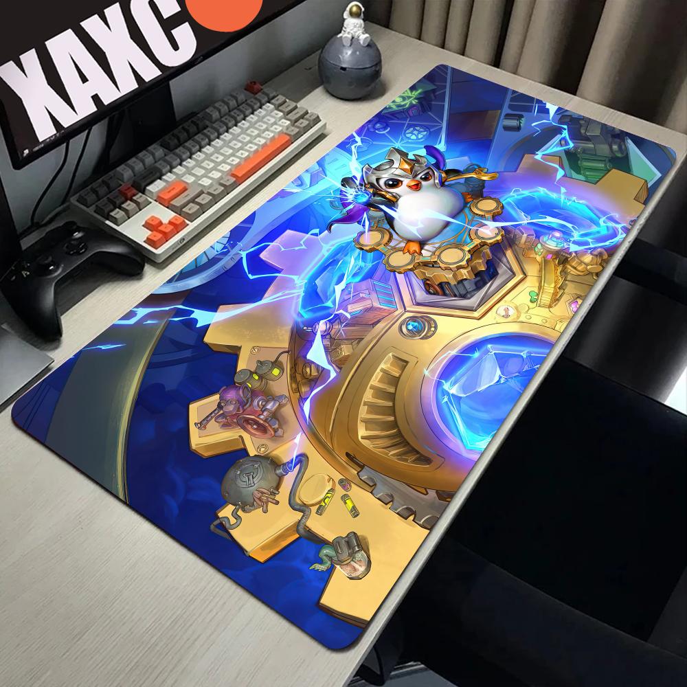 Teamfight Tactics Mouse Ped Anime Pc Gamer Kawaii Pad Rubber Keyboard Large Xxl Carpet Mause Gaming Mat Mats Desk Accessories