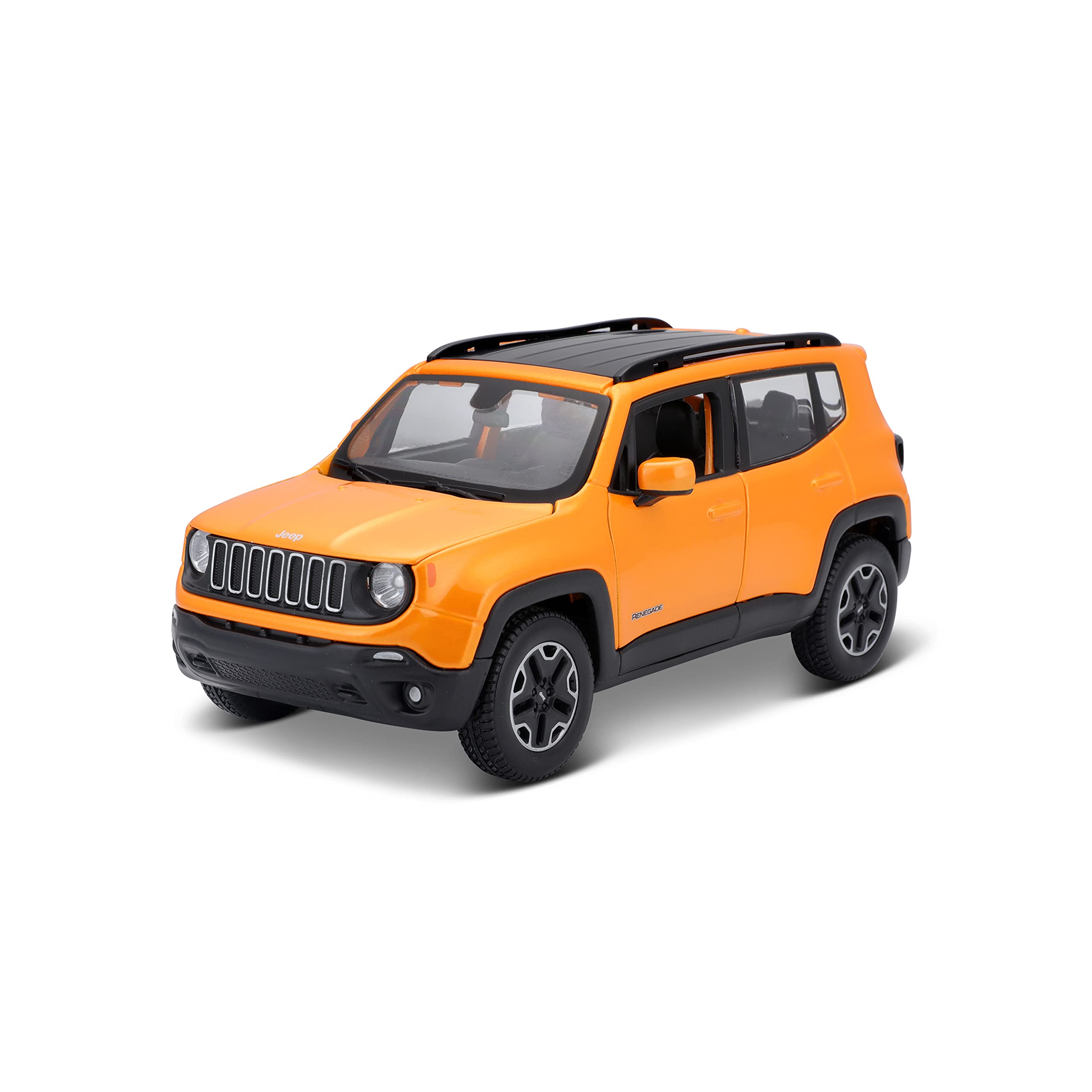 Maisto Jeep Renegade Оранжевый Литой Миниатюрный Готовый Модель 31282 1/24 / Автомобиль, оранжевый