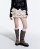Rough Neck Tutu Pants Skirt Cream