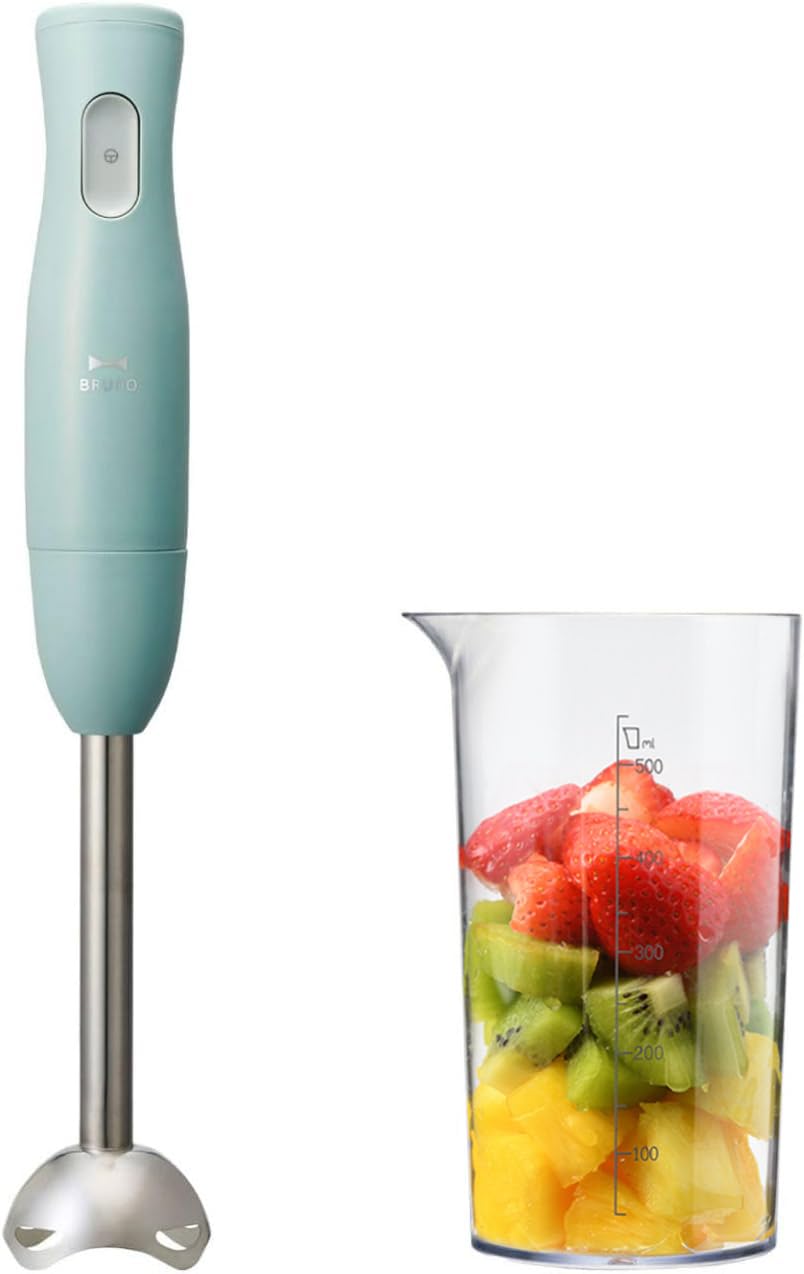 

BRUNO Bruno Stick Blender Baby Food 2 in 1 and Gift Gift Baby Gift Handy Blender Blue Gray Blue Gray Blue (Blue Gray) (Mixing Crushing) BOE120-BGY