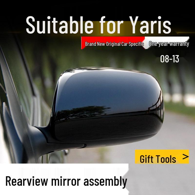 Toyota Yaris 08-13 Left Rearview Mirror Assembly Complete Set Left - Driver Side