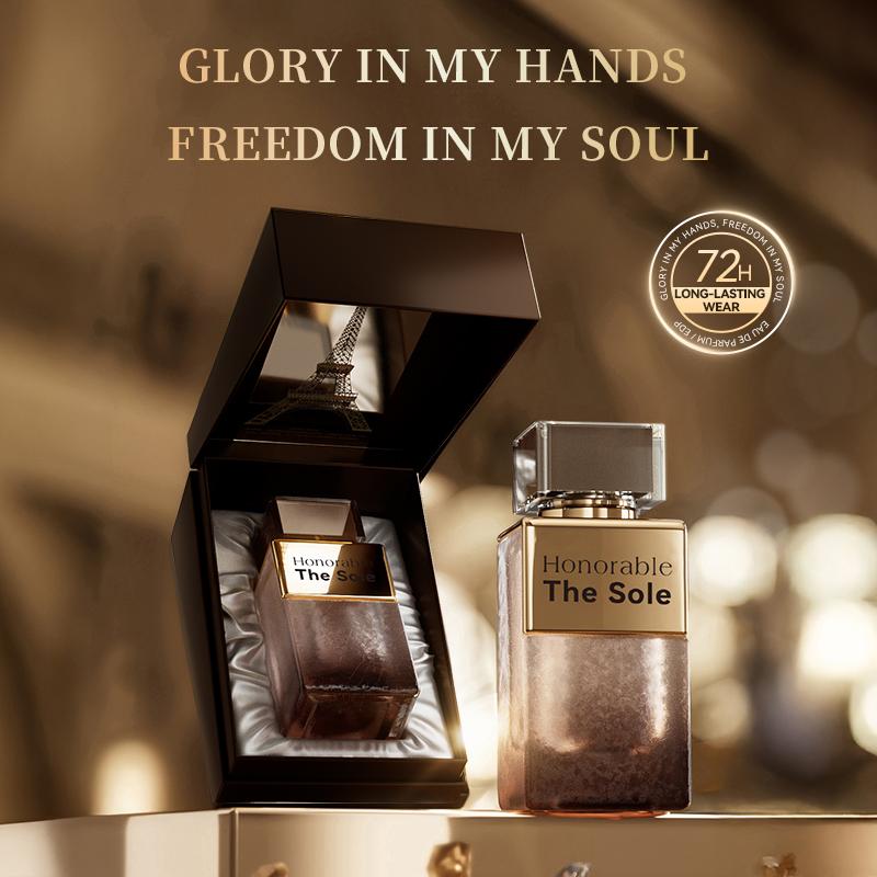 DEOLD Honorable The Sole Profumo 100ml – Note Fougère – EDP Lunga Durata 72 Ore – Design Torre Quadrata Con Marchio – Profumo Unisex