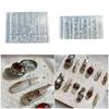 Multi Purpose Serpents Relief Silicone Template Snake Design Nail Mold For Resin Nail Charms And Craft Decorations