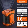 2026 High-Speed Waist Clip-On USB Fan for Outdoor Construction - Portable, Rechargeable & Compact