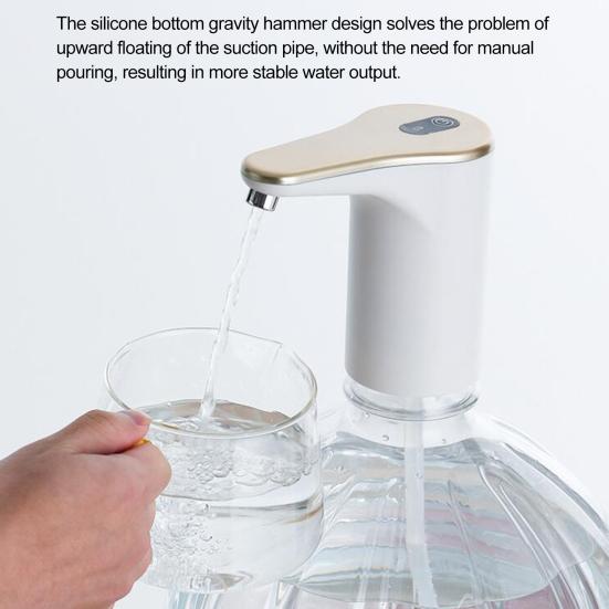 1 Set Water Bottle Pump USB Charging Water Bottle Dispenser Safe Convenient Electric Water Dispenser Pump for Home