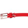 Attraktiver Damen-Ledergürtel GRANDE PELLE Ledergürtel 21445 Rot