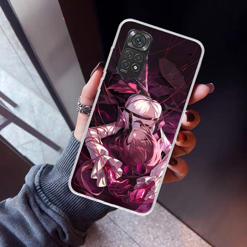 Honkai Star Rail Kafka Phone Case For Xiaomi Redmi Note 10 11 12 13 14 15 Pro Plus 11S 12S 14S 11T 11E 10S Soft TPU Back Cover R