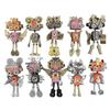 Handmade Punk Robot Pendant Zinc Alloy Black Nickel Pin Love Hammer Shovel Axe Microphone Badminton Racket Keychain Necklace