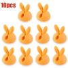 Cute Rabbit Ear Cable Manager Desktop Car Dashboard Charger Cables Clasp Clip Desk Line Organizer Bunny Ear Winder Holder