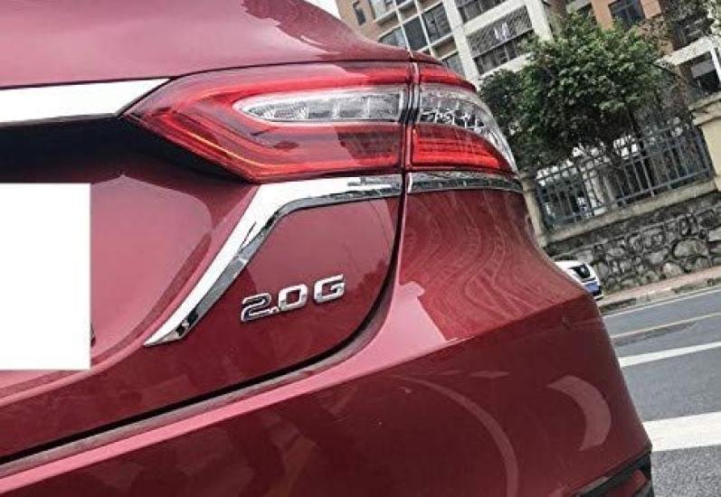 FUKUARE Camry 10th Generation XV70 Series Taillight Rear Garnish (Chrome Finish)