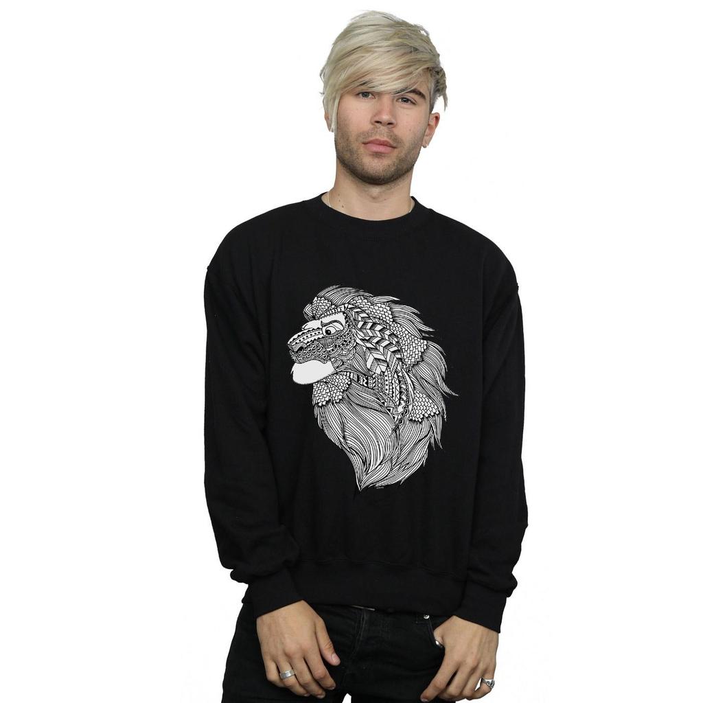 Disney Mens The Lion King Mufasa Tribal Sweatshirt