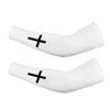 Elastic Fabric UV Protection Arm Covers Cooling Effect Cycling Cross Sleeves  Baseball Volleyball