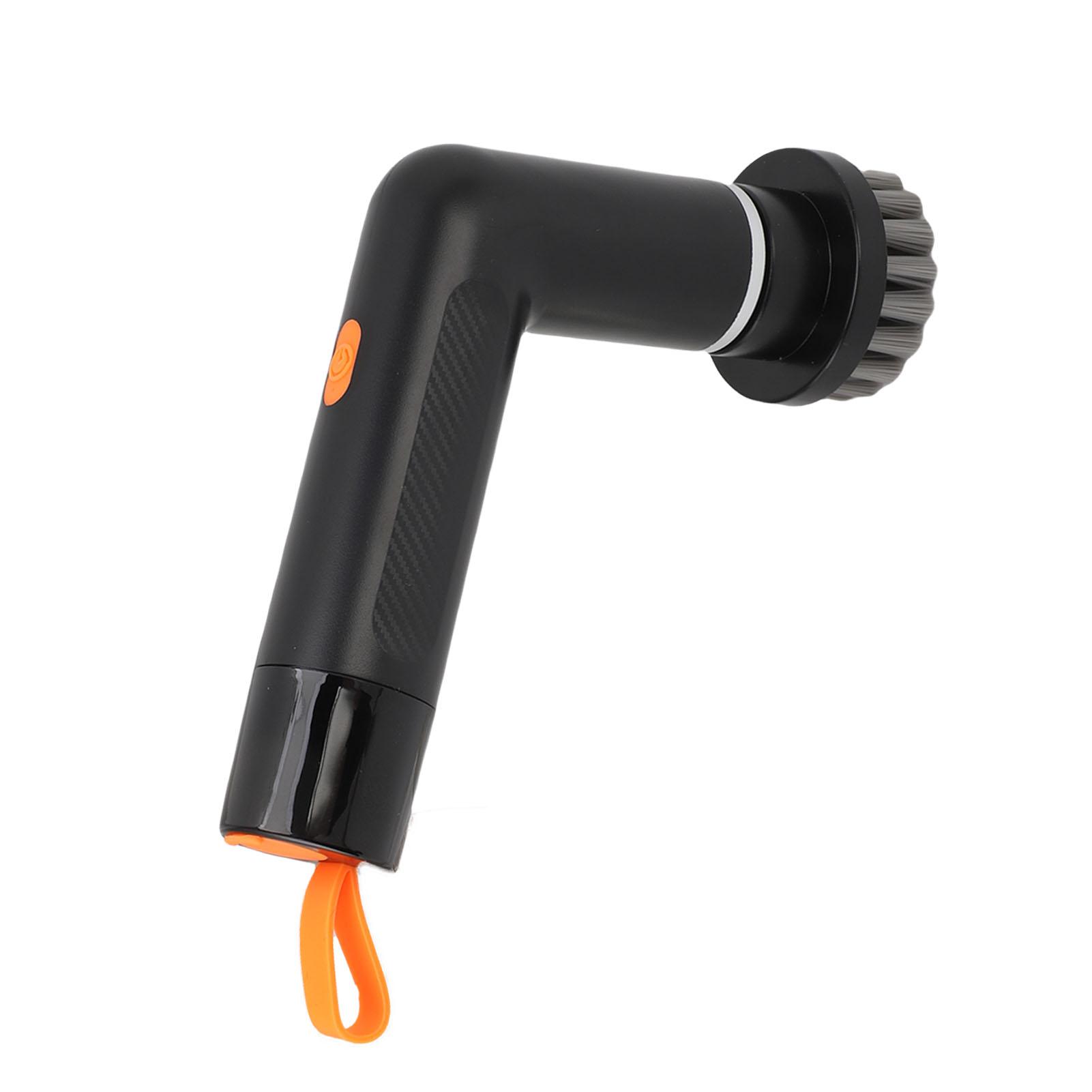 

Cordless Cleaning Brush Scrubber IPX7 Water Proof Automatic Bathroom Brush Cleaner with 4 Replaceable Heads 2 Speed