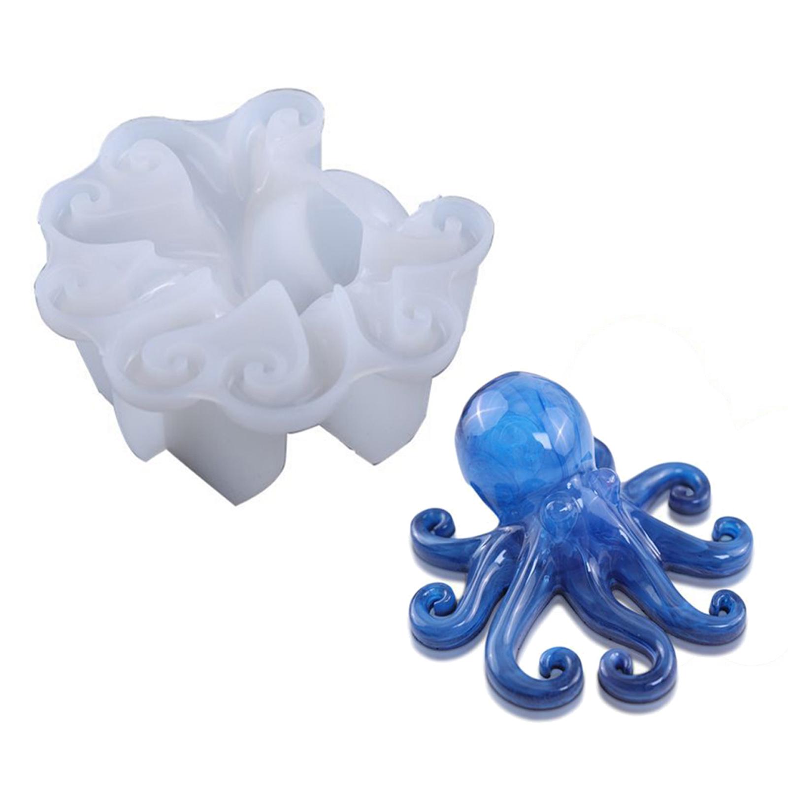 

Octopus Resin Molds Ocean Series Animal Epoxy Casting Mold for Resin DIY Soap Mould Mirror Effect Octopus Silicone Mold 1