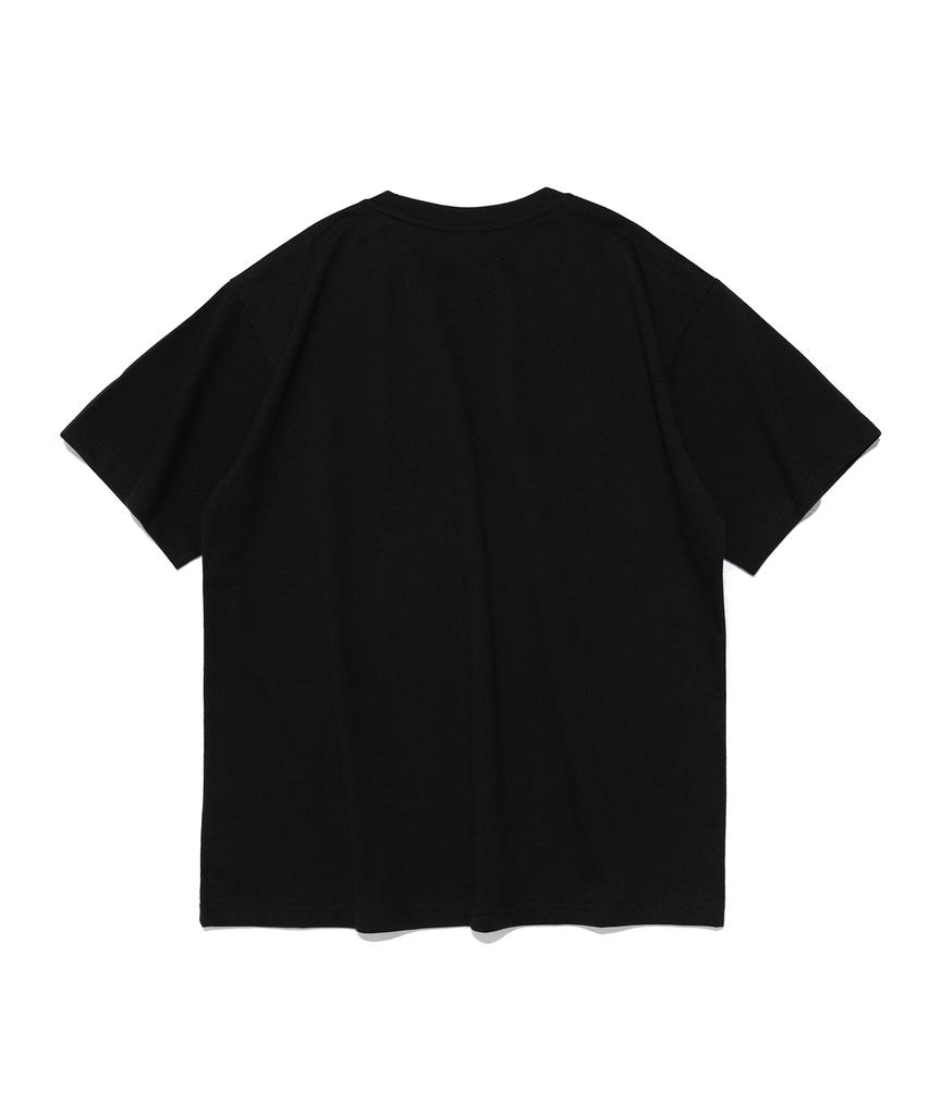 BERNI Busan Seagull Trip Short Sleeve T-Shirt (Black)