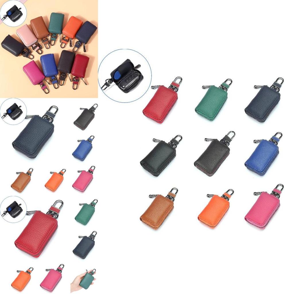 Bolsa de Couro Genuíno da Moda para Homens e Mulheres Acessório Leve e Durável em Várias Cores