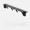 Punch-Free TV & Monitor Storage Rack for Set-Top Box and Router