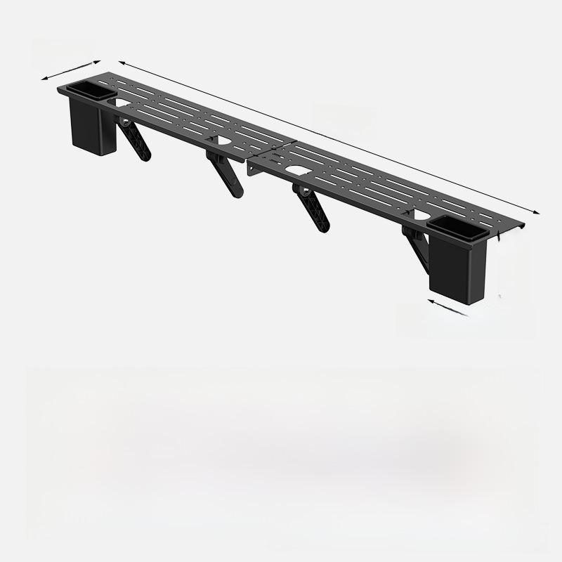 Punch-Free TV & Monitor Storage Rack for Set-Top Box and Router