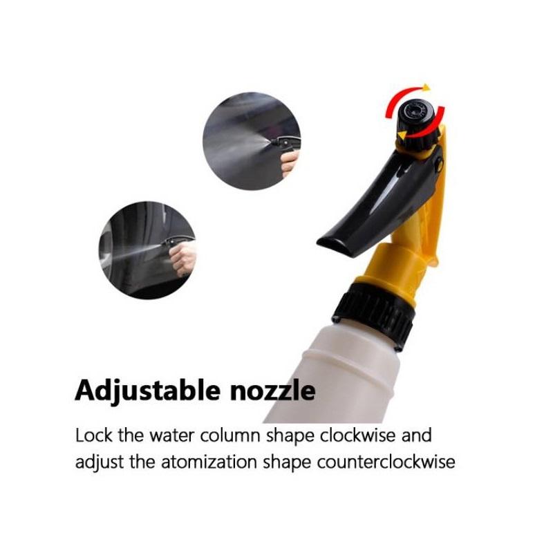 750Ml Fl Oz Empty Plastic Spray Bottles, Reusable, For Cleaning Solutions, Water, Auto Detailing Or Bathroom And Kitchen