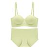 Thin breathable underwear women's small breasts gather and show large adjustment type flat chest special non-slip strapless half cup bra cover