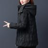 Elegant Winter Coat Women Parkas Plus Size Middle Age Women's Jacket Hooded Casual Thick Warm Outerwears