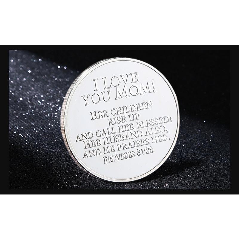 Goddess Commemorative Coin, Happy Mother's Day Commemorative Medal, Gift, Mother's Day Creative Gift
