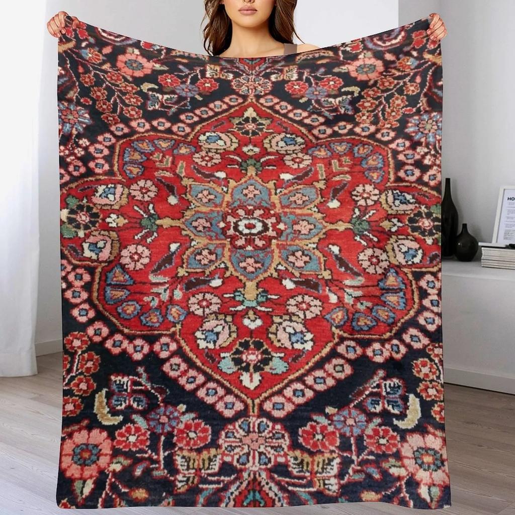 Manta de Pelo Suave tipo Alfombra Persa para Sofá Silla