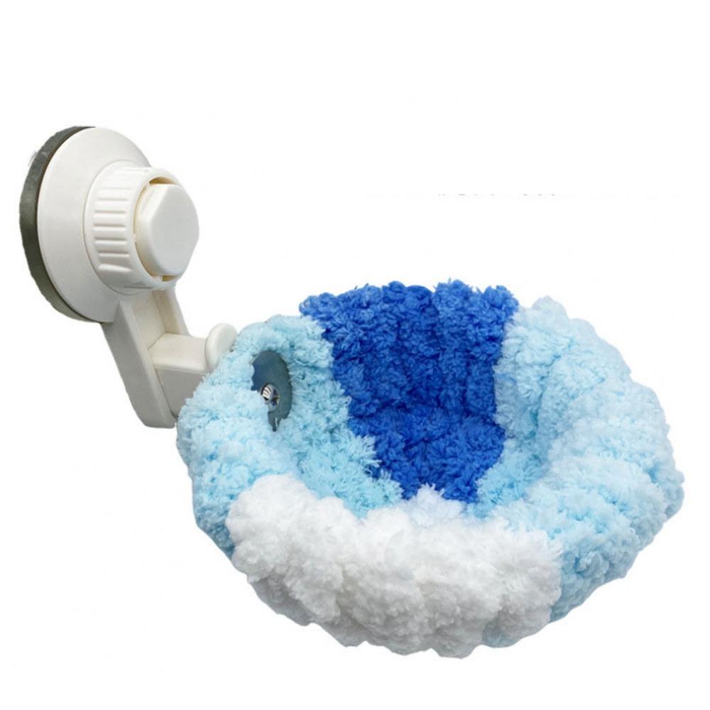 

With Suction Cup Car Plush Bird Nest Thickened Bird Plush Shed Hut For Parrot Parakeet StyleB-S
