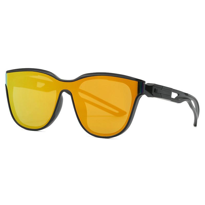 Square Fashion Sunglasses Men Women Outdoor Driving Bicycle Road Windproof Goggles Hiking Camping Travelling Classic Shades