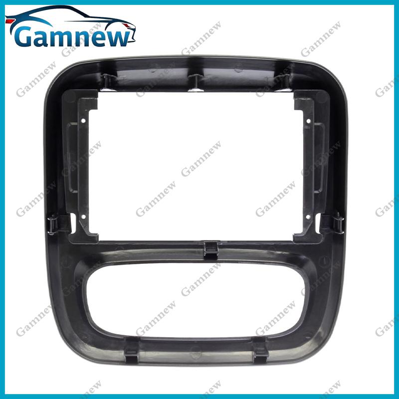 Car Frame Fascia Adapter Canbus Box Decoder Android Radio Dash Fitting Panel Kit For Renault Trafic 3 Opel Vivaro 2014-2018
