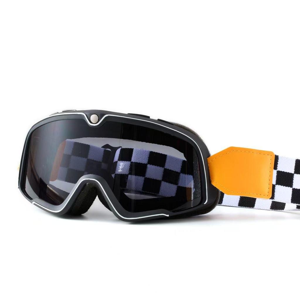 Popular Windproof & Sandproof Motorcycle Riding Goggles – Off-Road & Harley Helmet Compatible