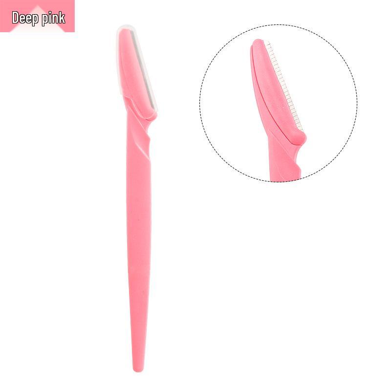 Beginner-Friendly Stainless Steel Eyebrow and Beard Shaper Razor