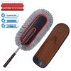 Retractable Car Wash Mop Brush for Wet & Dry Use - Bendable for Dust Removal, Gentle on Paint.