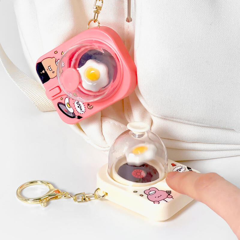 Sundeok's Egg Flipping Keychain