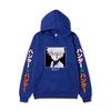 Hunter X Hunter Injured Killua Portrait Hoodie Color Japanese Sleeve Print Anime Hooded Pullover Sweatshirt
