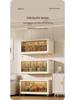 Multi-layer Folding Plastic Storage Cabinet: Shoe, Toy, and Medicine Organizer for Living Room