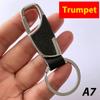 Luxury Leather Men Keychain Black Clasp Creative Diy Keyring Holder Car Key
